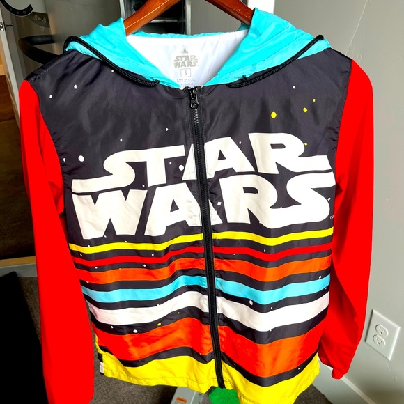 Disney Parks Star Wars Retro Hoodie Jacket S - Picture 4 of 4